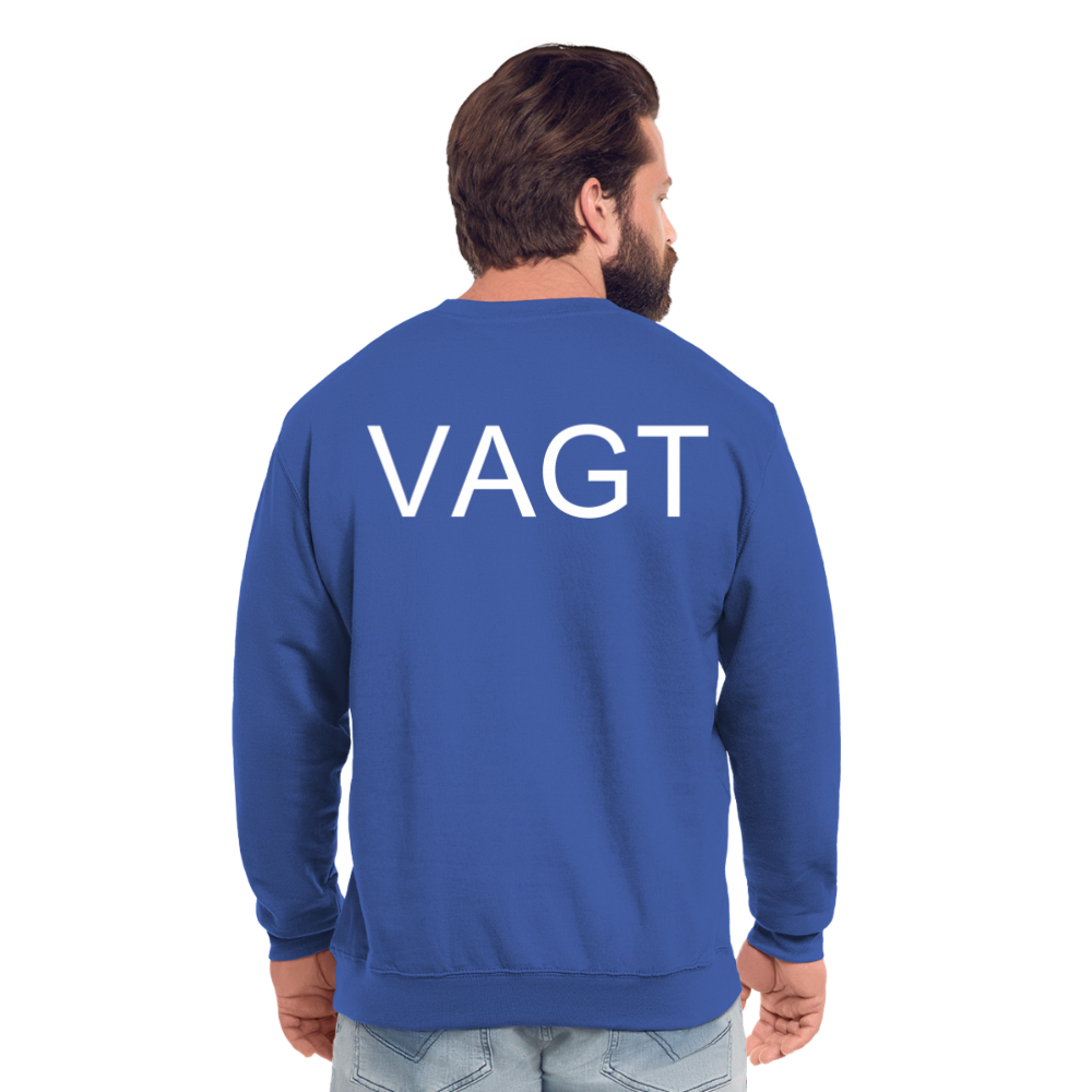 Unisex Vagt Sweatshirt - kongeblå