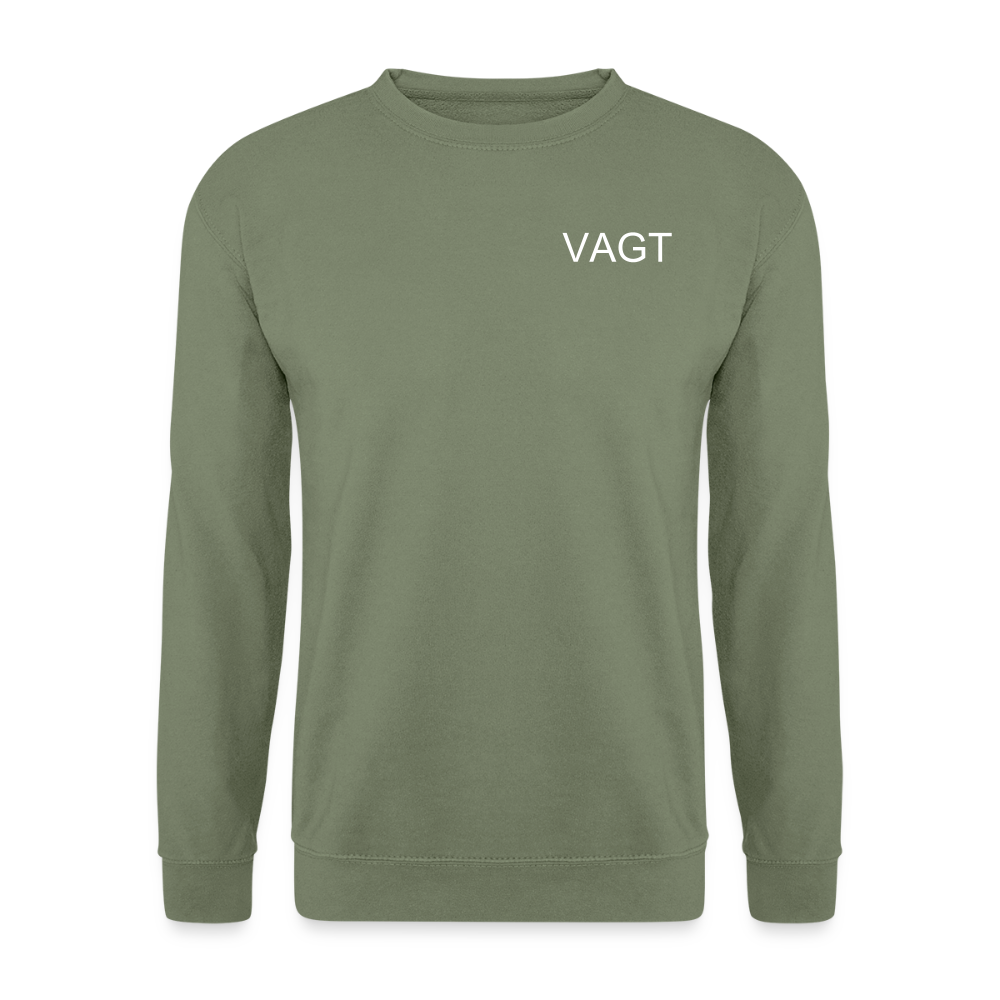 Unisex Vagt Sweatshirt - militærgrøn
