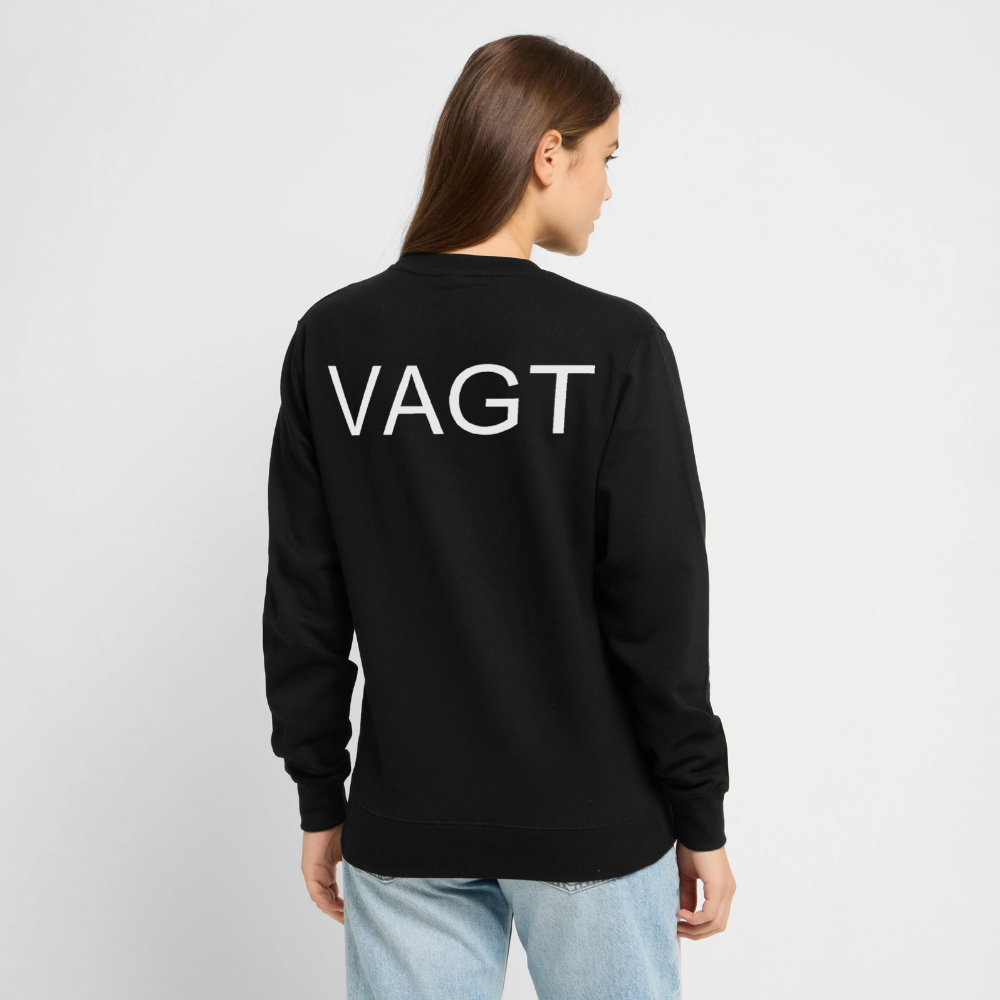 Unisex Vagt Sweatshirt - sort