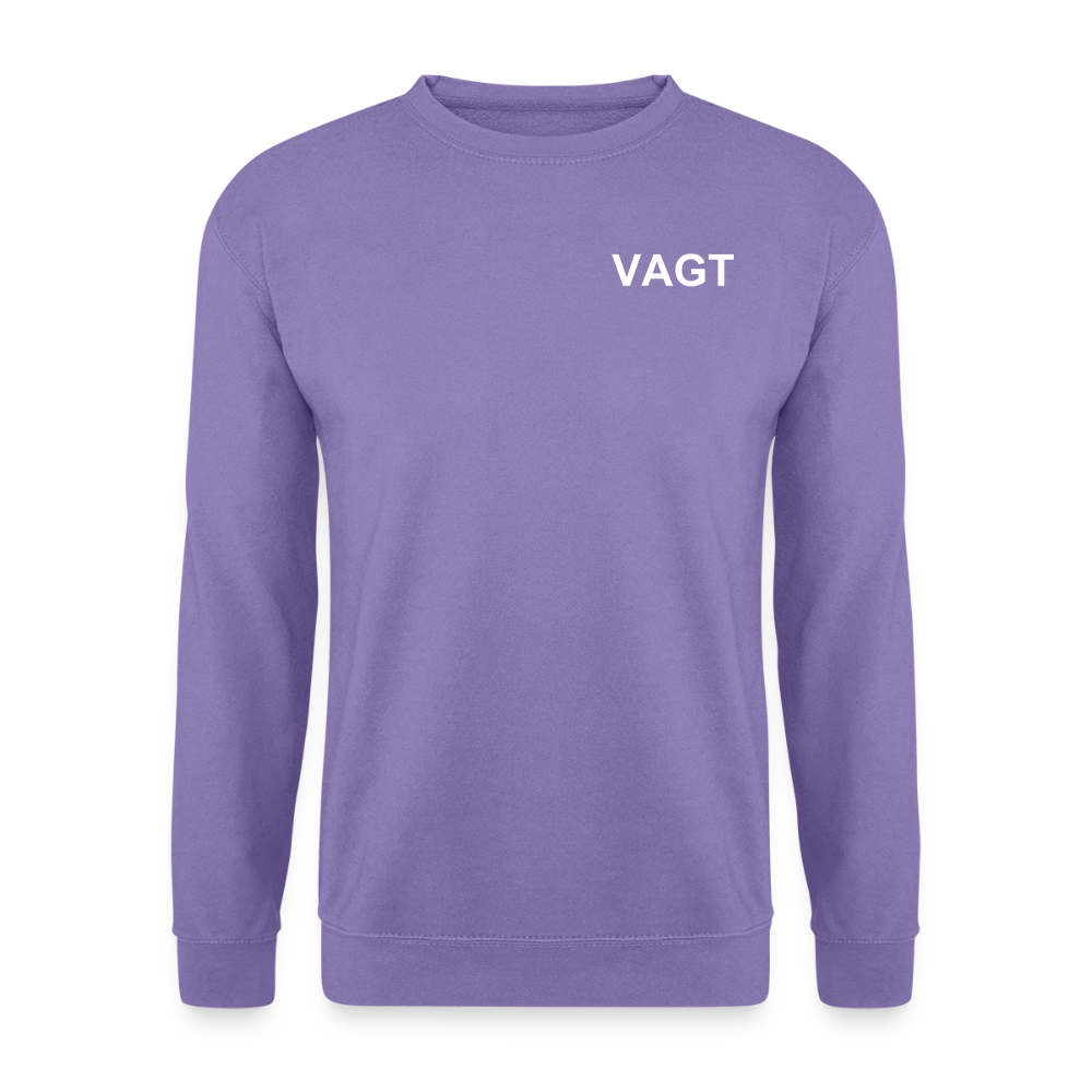 Unisex Vagt Sweatshirt - lavendel