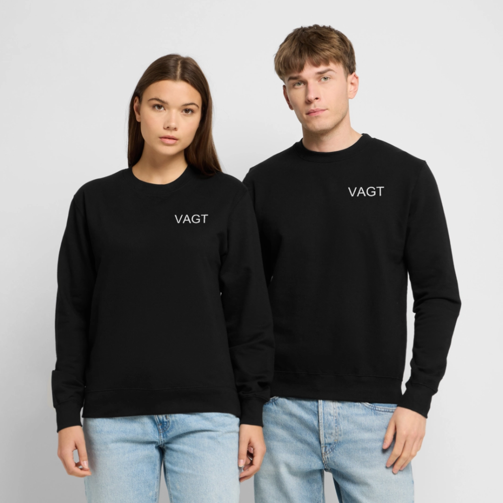 Unisex Vagt Sweatshirt - sort