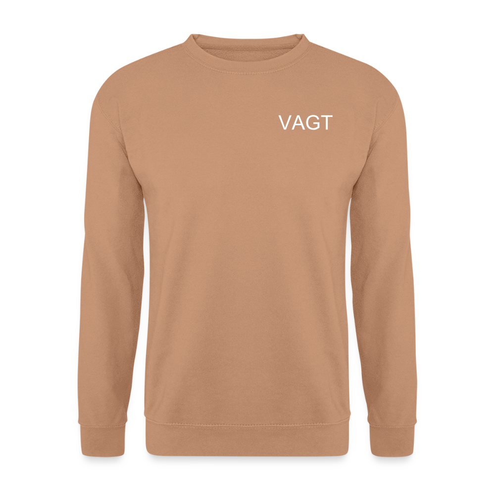 Unisex Vagt Sweatshirt - mokka