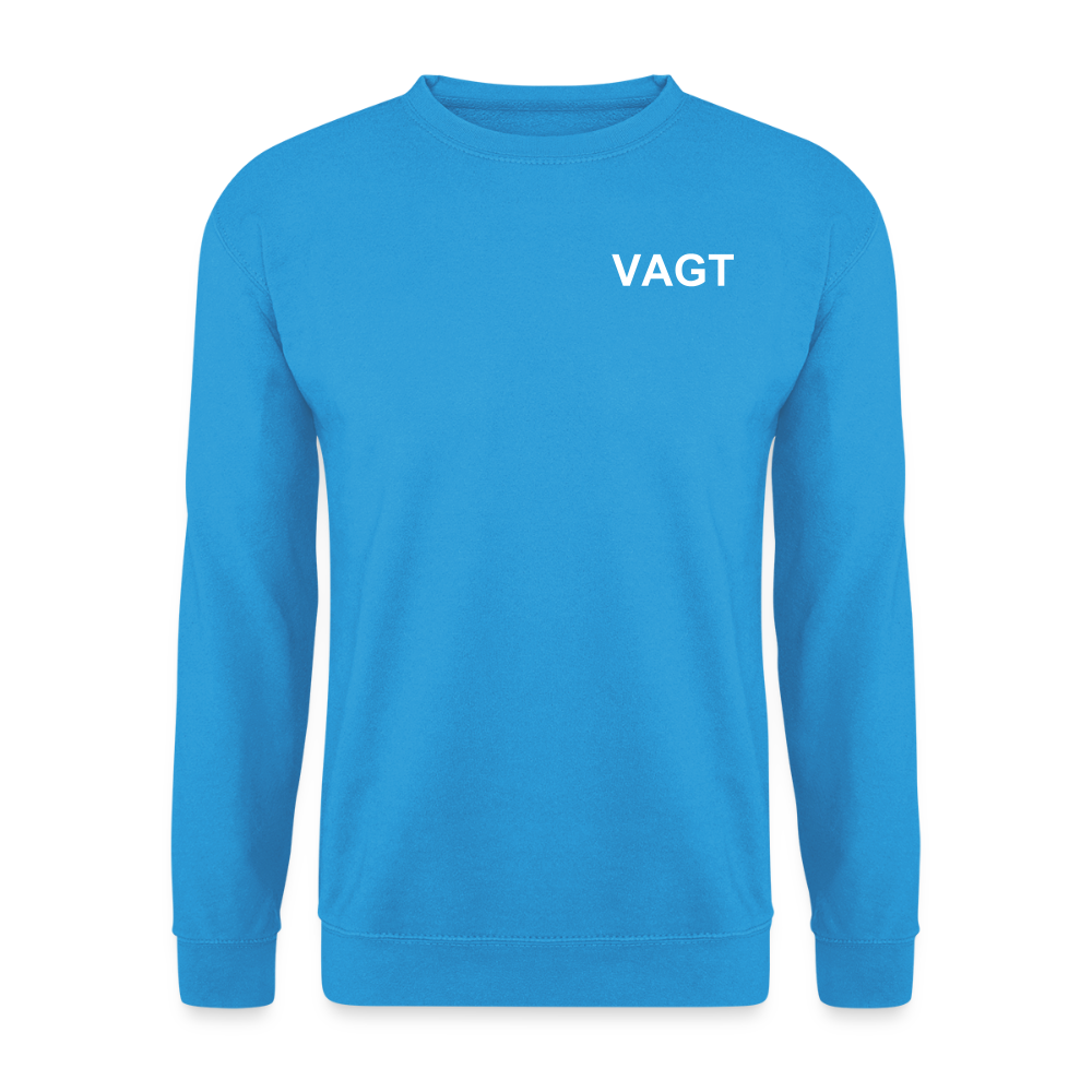 Unisex Vagt Sweatshirt - havblå