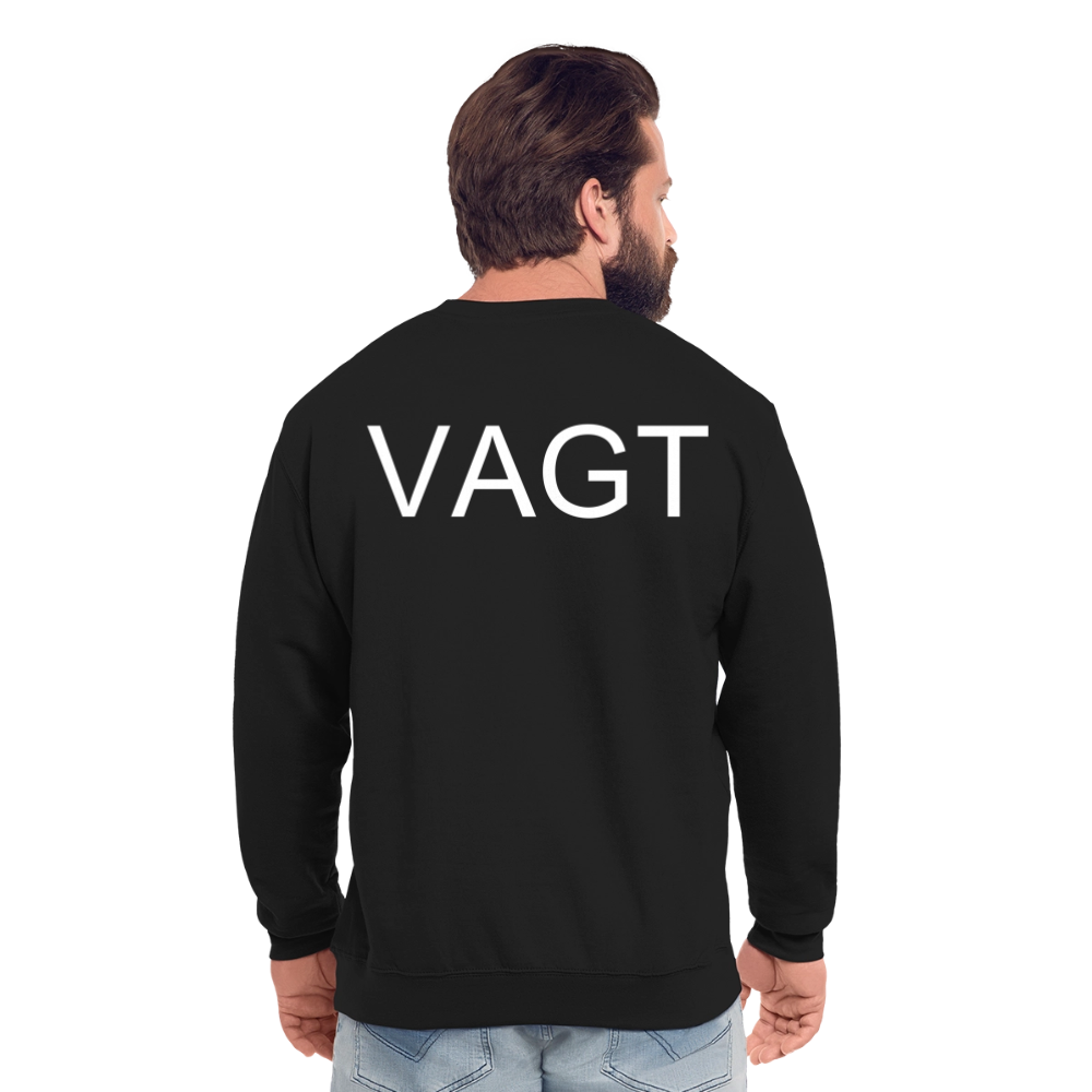Unisex Vagt Sweatshirt - sort