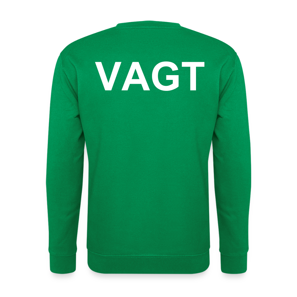 Unisex Vagt Sweatshirt - kelly grøn
