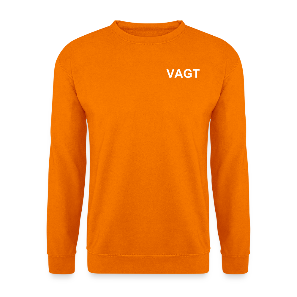 Unisex Vagt Sweatshirt - orange