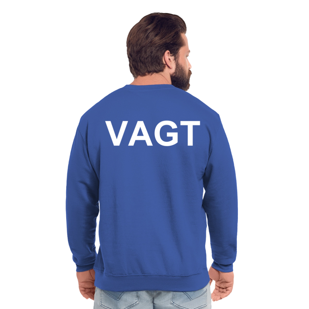 Unisex Vagt Sweatshirt - kongeblå