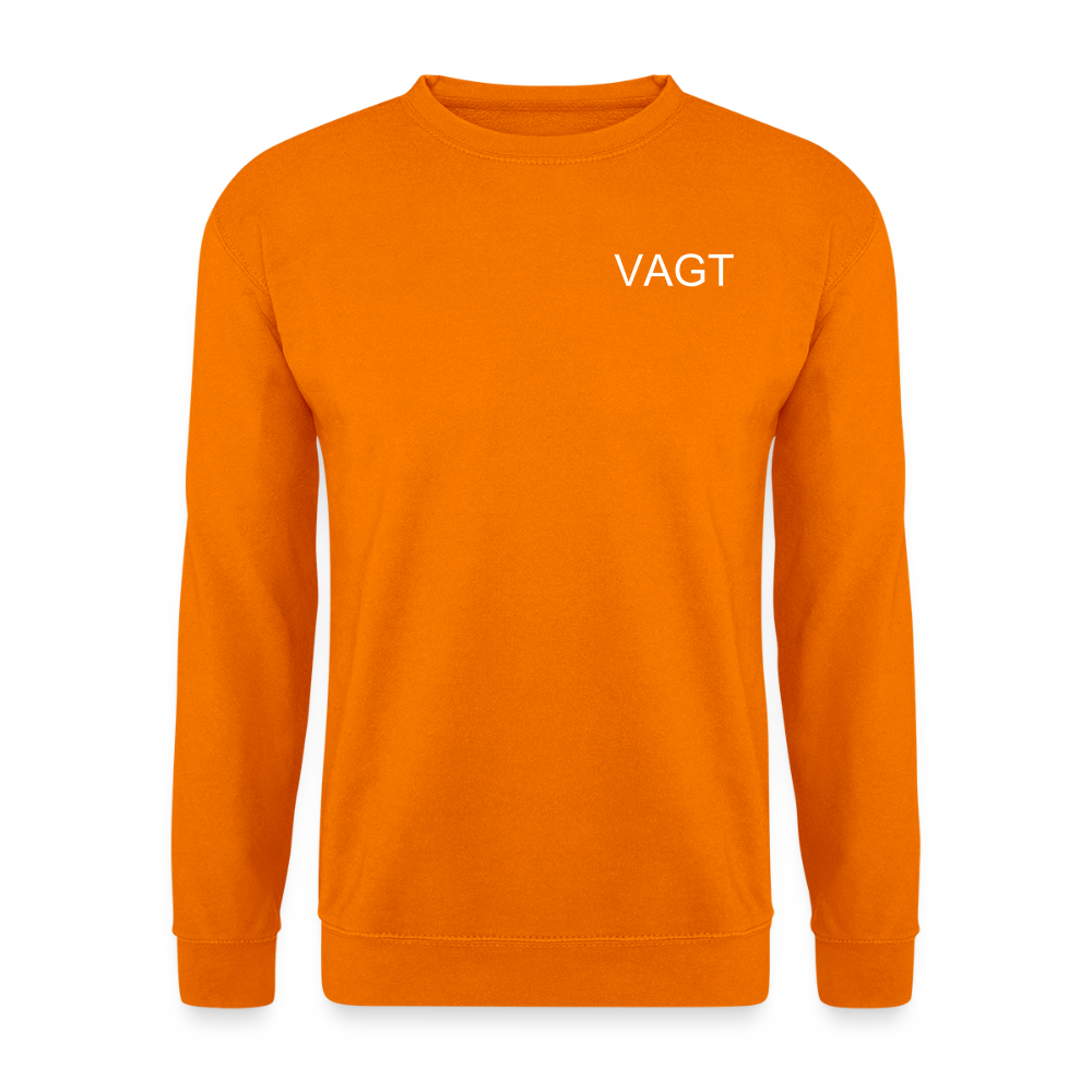 Unisex Vagt Sweatshirt - orange