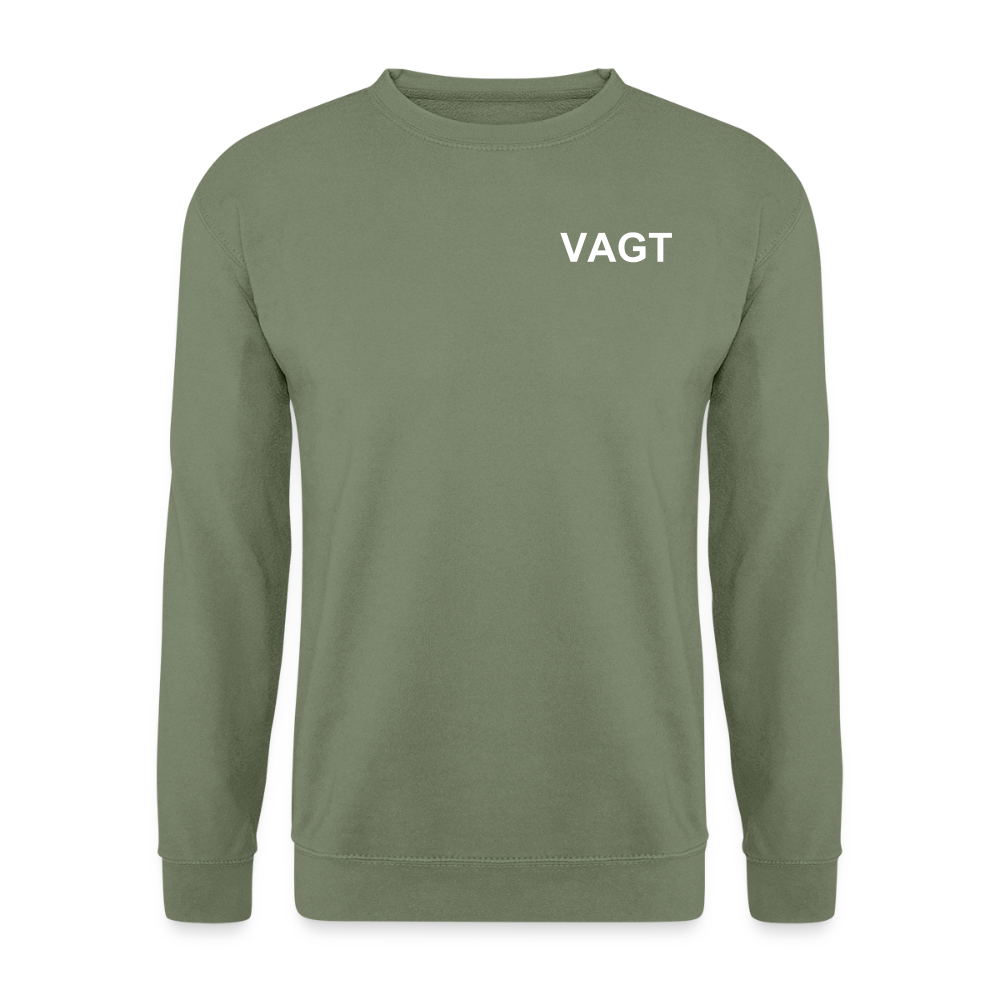 Unisex Vagt Sweatshirt - militærgrøn