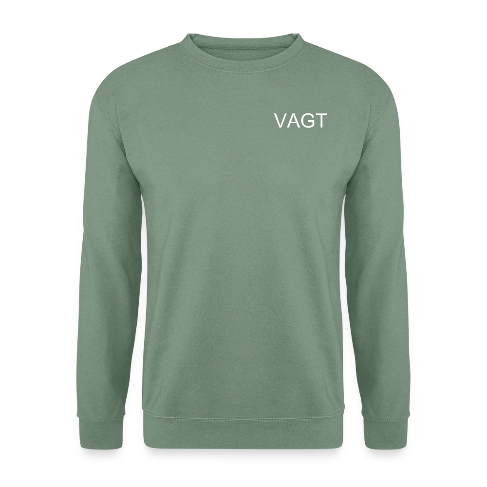 Unisex Vagt Sweatshirt - grågrøn