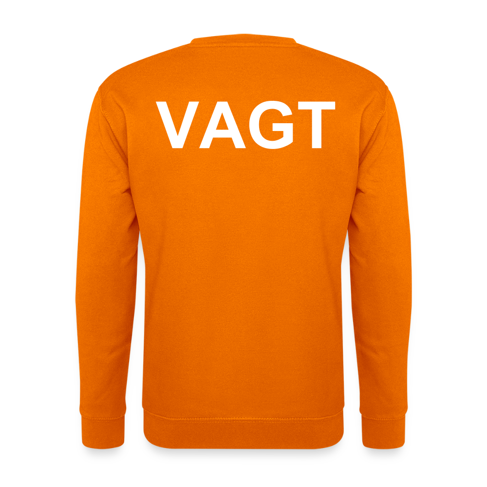Unisex Vagt Sweatshirt - orange