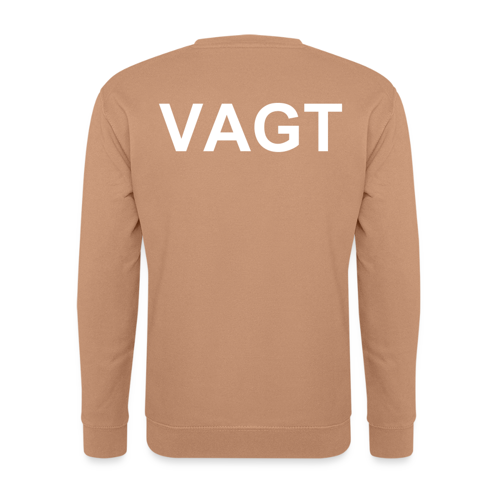 Unisex Vagt Sweatshirt - mokka